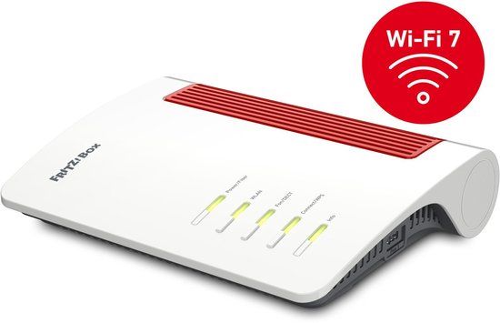 FRITZ! Box 5690 draadloze router 2.5 Gigabit Ethernet Dual-band (2.4 GHz / 5 GHz) Rood, Wit