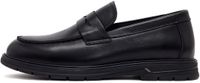 DERIMOD Instaploafers Leren Instaploafers Zwart Maat 40