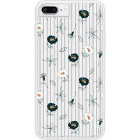 Apple Siliconen hoesje compatibel met iPhone 8 Plus Garden Flowers