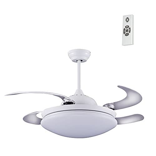 Wonderlamp Twin Plafondventilator - 36 W - Wit