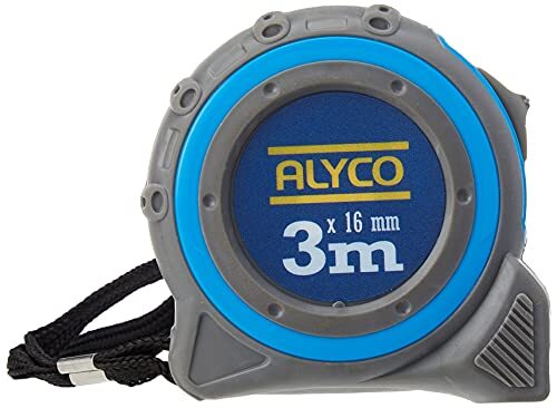 Alyco 197300 stalen bandmaat, 16 mm x 3 m