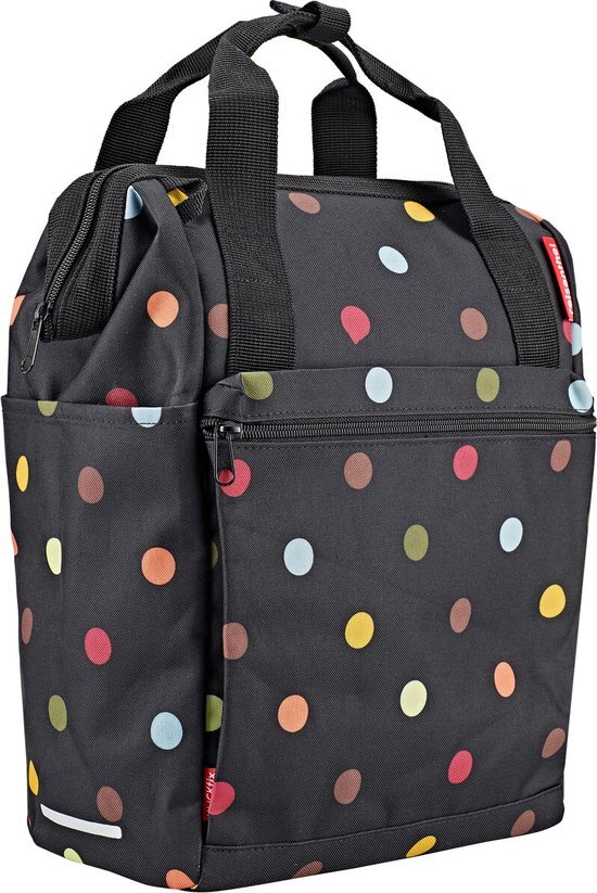 KlickFix Roomy GT Handlebar Bag, dots