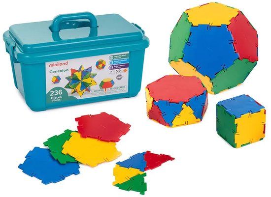 Miniland Verbinding 236 Eenheden Veelkleurig Kinderen