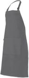 Velilla Schort met zak, grijs, stof, effen, one size
