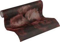 Livingwalls Behang Bloemen Rood en Zwart - AS-373924 - 53 cm x 10,05 m | A.S. Création