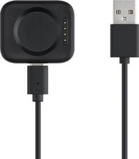 kwmobile USB-oplaadkabel zwart voor Oppo Watch 2 (42mm 46mm) / Watch X / Watch 4 Pro