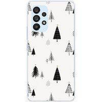 Samsung Galaxy A53 5G Beschermende Siliconen Case - Elegante Dennenboom