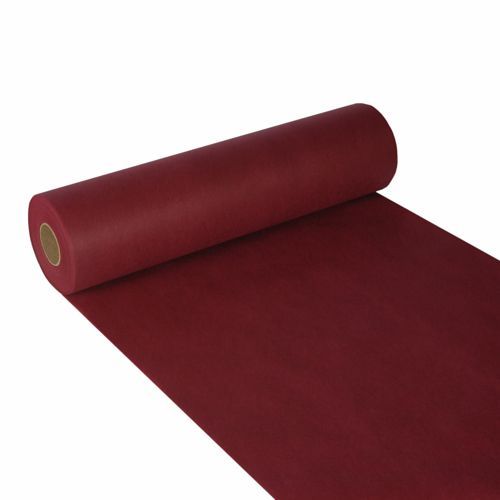 Papstar Tafelloper - 24 m x 40 cm - Rood