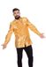 Wilbers&Wilbers Jaren 80 & 90 Kostuum Oranje Ruchesblouse Satijn Foute Disco Maat 48
