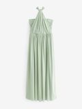 Next Dames Mesh Multiway Maxi Jurk Lichtgroen
