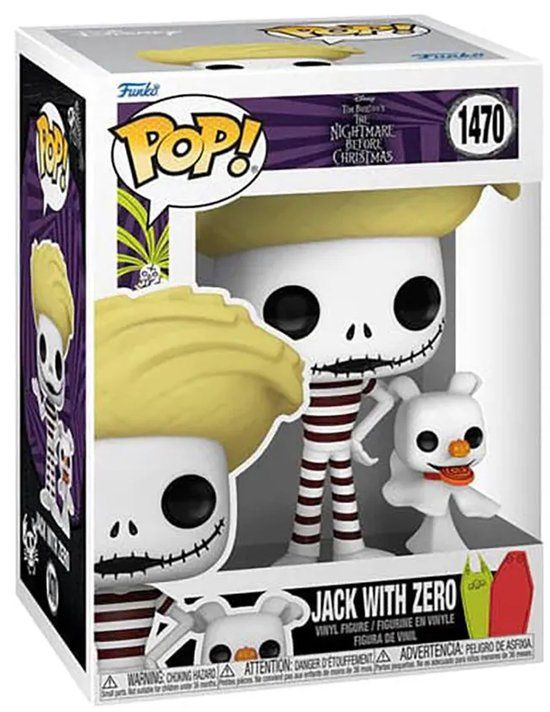 Funko! Pop! 1470 - Jack With Zero Beach - Nightmare Before Christmas