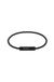Boss Zwarte Leren Armband Voor Heren Met Magneetsluiting | ARES AIR-collectie