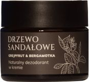 Mglife Sandalwood Natural Cream Deodorant Grapefruit Bergamot 50ml