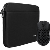BlueBuilt Laptophoes breedte 40 cm 17 inch Zwart + Vortech Prestige Gaming Muis
