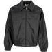 Icecat Veste en cuir de base pour homme noir