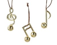 Decoris Muziek legering L4,5b4,5h10 cm goud a3