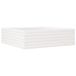 VidaXL Jardinière Blanc 80x80x23 cm