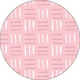 Bonateks Ronde digitaal bedrukte muismat, antislip onderkant, voor kantoor en thuis, diameter: 22 cm