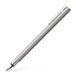 FABER-CASTELL Vulpen Neo Slim roestvrij staal mat zilver, penpunt EF