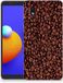 Samsung Galaxy A01 Core Étui en silicone Grains de café
