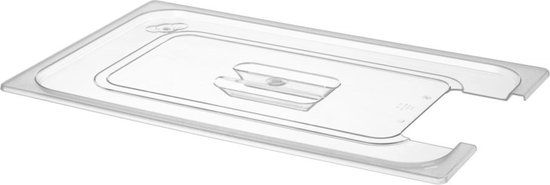 Hendi GN Deksel met Sous Vide Stick Uitsparing - 530x325mm - Transparant