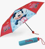 Opvouwbare BONNYCO Windproof Mickey Mouse Paraplu Voor Kinderen - Rood