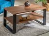 Noyer Table basse ATROX 100 cm