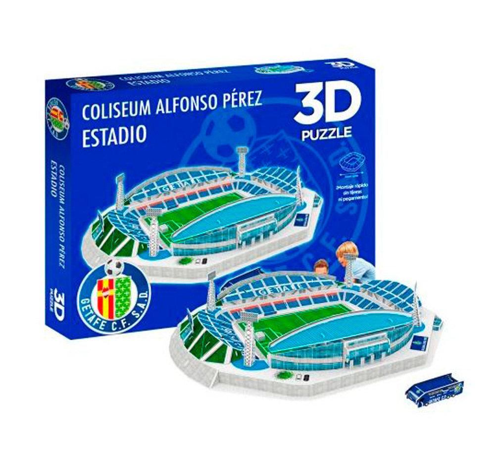 Kick Off Games 3D-puzzel Coliseum Alfonso Pérez (officieel Getafe CF-product) (ca. 98 delen