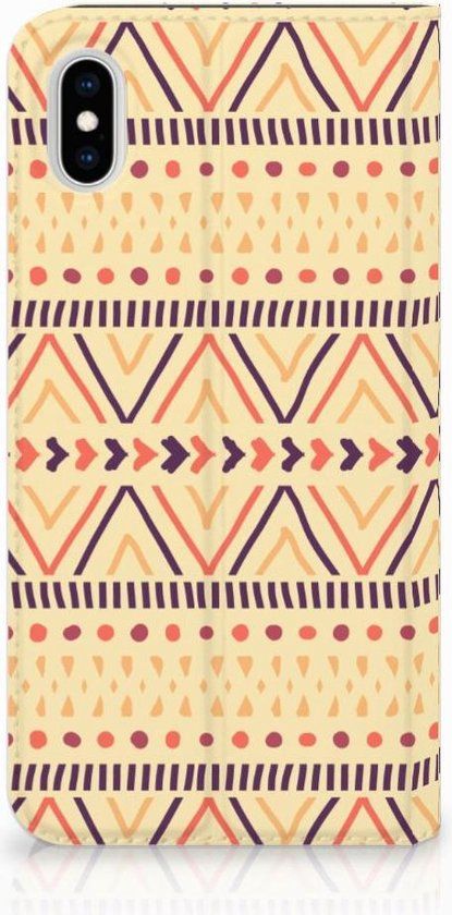 B2Ctelecom Book Case Apple iPhone Xs Max - Aztec Yellow - Kunstleer