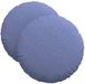vidaXL Zitkussens 2 stuks Stof Jeans Blauw Ø40 x 13 cm