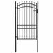 vidaXL Portail EMMEN 102 x 225 cm Acier Noir