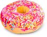 Beeztees Donut XL Regenboog Hondenspeelgoed Pluche Roze/Bruin 22x22x6,5 cm