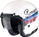 Scorpion Belfast Evo Adonis Wit Rood Blauw Jethelm - Helm