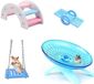Shenzhen Haorui Industrial Technology Co., Ltd. Ensemble de jouets enchanteur pour hamsters : pont arc-en-ciel à vélo, balançoire et plus encore