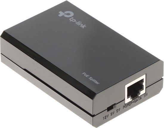 TP-LINK TL-POE10R - Netwerk Splitter - Zwart