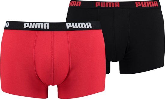 Puma Basic Boxer 2P Heren Rood Maat XL