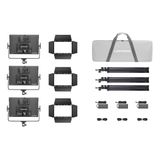 Godox Litemons LP1200Bi Bi-color LED Light Panel Black 3-light kit