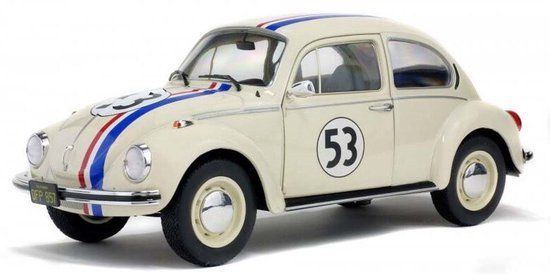 Solido Volkswagen Beetle 1303 Racer 53 - Wit - S1800505
