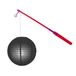 Bâton de lampion 40 cm - avec lampion - noir - D25 cm - Sint Maarten