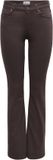 ONLY Broek Onlblush Mid Flared Colour Pant Pnt 15379119 Black Coffee Dames Maat - W26 X L32