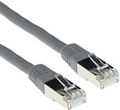 ACT Grijze 20 meter LSZH F/UTP CAT5E patchkabel met RJ45 connectoren FB2020
