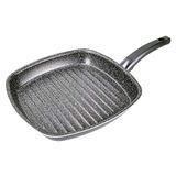 ALLUFLON Tradition Italia grillpan, aluminium, zwart, 28 cm