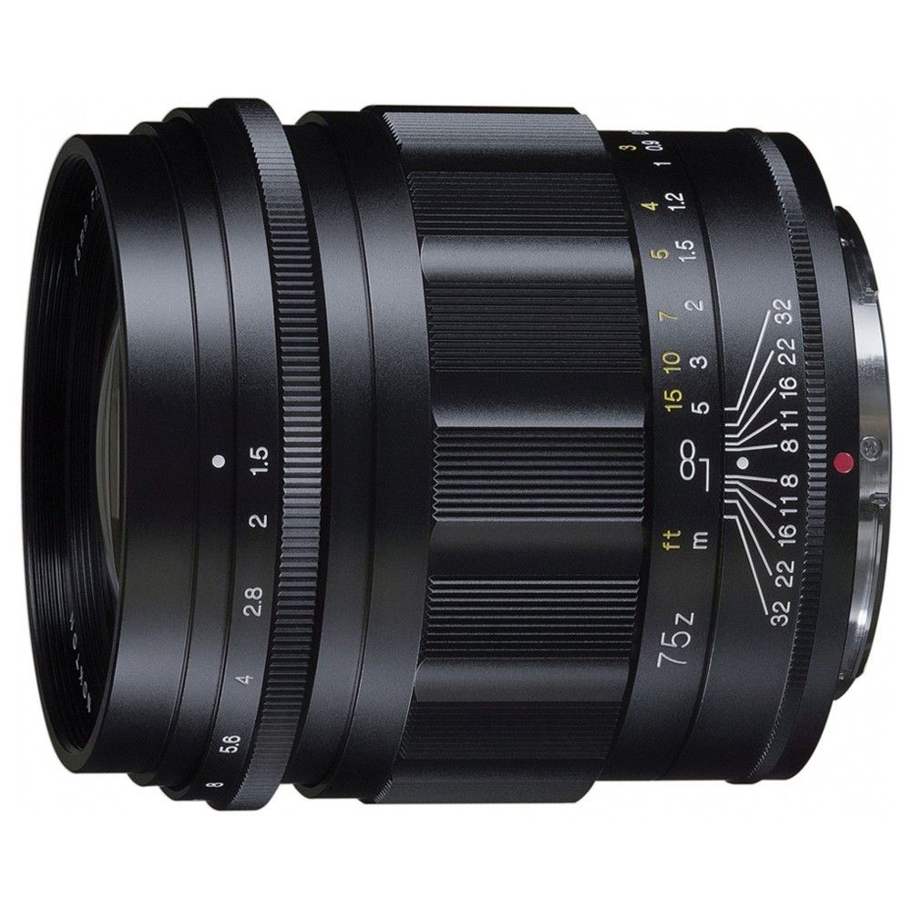 Voigtländer Nokton 75mm F/1.5 Nikon Z-Mount Aspherical, Black