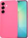 Techsuit Hoesje geschikt voor Samsung Galaxy S25 - Soft Flex Silicone Back Cover - Hot Pink