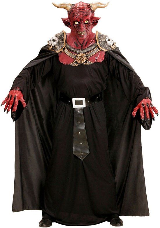 Inferno Duivel Kostuum - Middenaarde - Man - One Size - Carnaval
