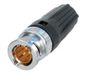 Neutrik NBNC75BFG7 Connecteur BNC Aluminium Noir