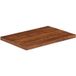 Bois Massif Récupéré Dessus De Table Rectangulaire 80x70x2,5 Cm