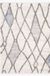 Safavieh Marokkaans Shaggy Geweven Tapijt voor Binnen, Berber Fringe Shag Collectie, BFG628, in Creme & Blauw, 160 X 229 cm
