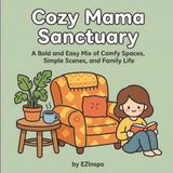 Cozy Mama Sanctuary: A Bold and Easy Mix of Comfy Spaces, Simple Scenes, and Family Life