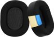 kwmobile 2x oorkussens voor koptelefoon - Geschikt voor Corsair HS55 - Earpads voor oortelefoon - Zwart